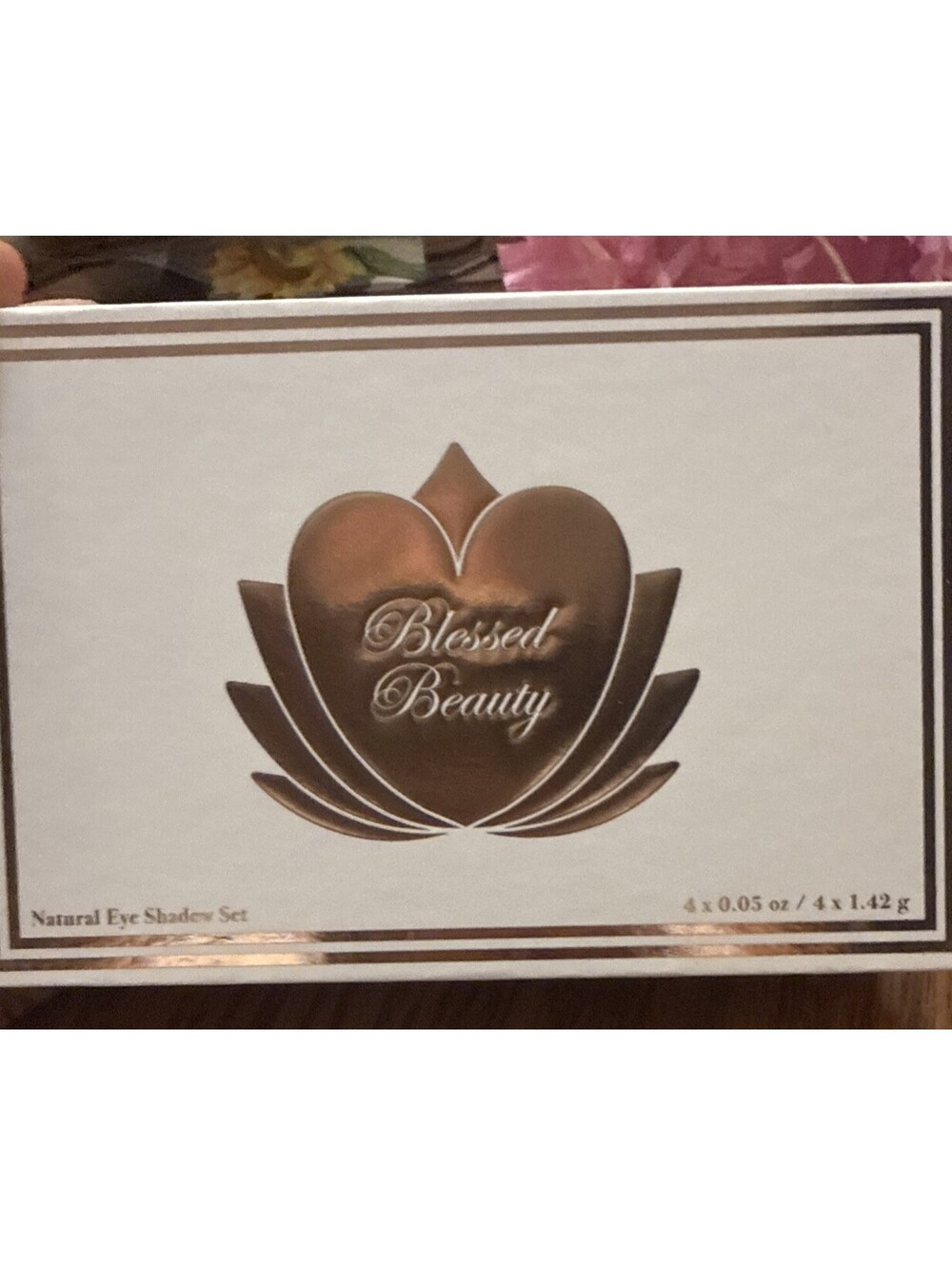 Blessed Beauty Natural Quad Eye Shadow Palette w/Brush (NEW)